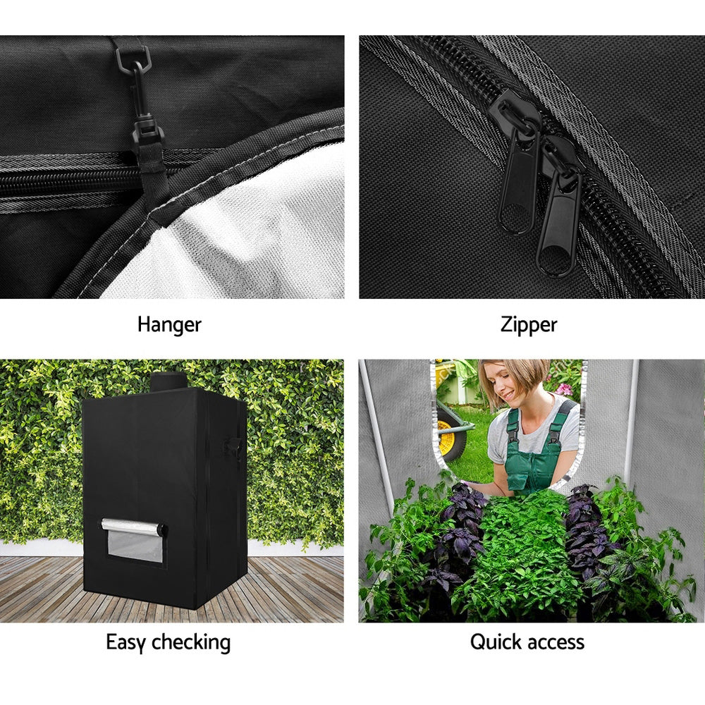 60x60x90CM Hydroponics Kit Indoor Plant Room System