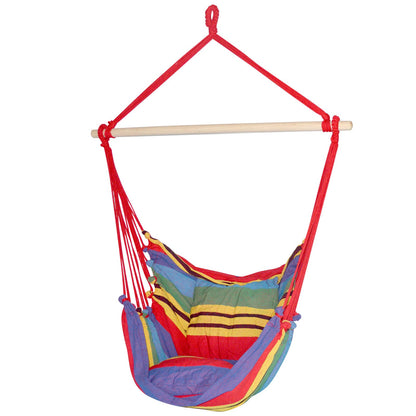 Hammock Chair Outdoor Camping Hanging Hammocks Cushion