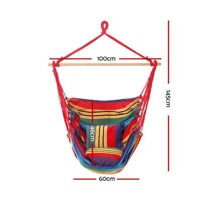 Hammock Chair Outdoor Camping Hanging Hammocks Cushion