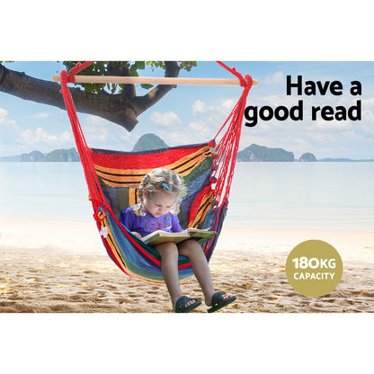 Hammock Chair Outdoor Camping Hanging Hammocks Cushion