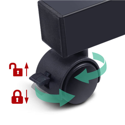 Laptop Desk Table Adjustable 60Cm Black