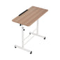 Laptop Desk Table Adjustable 80Cm Light Wood