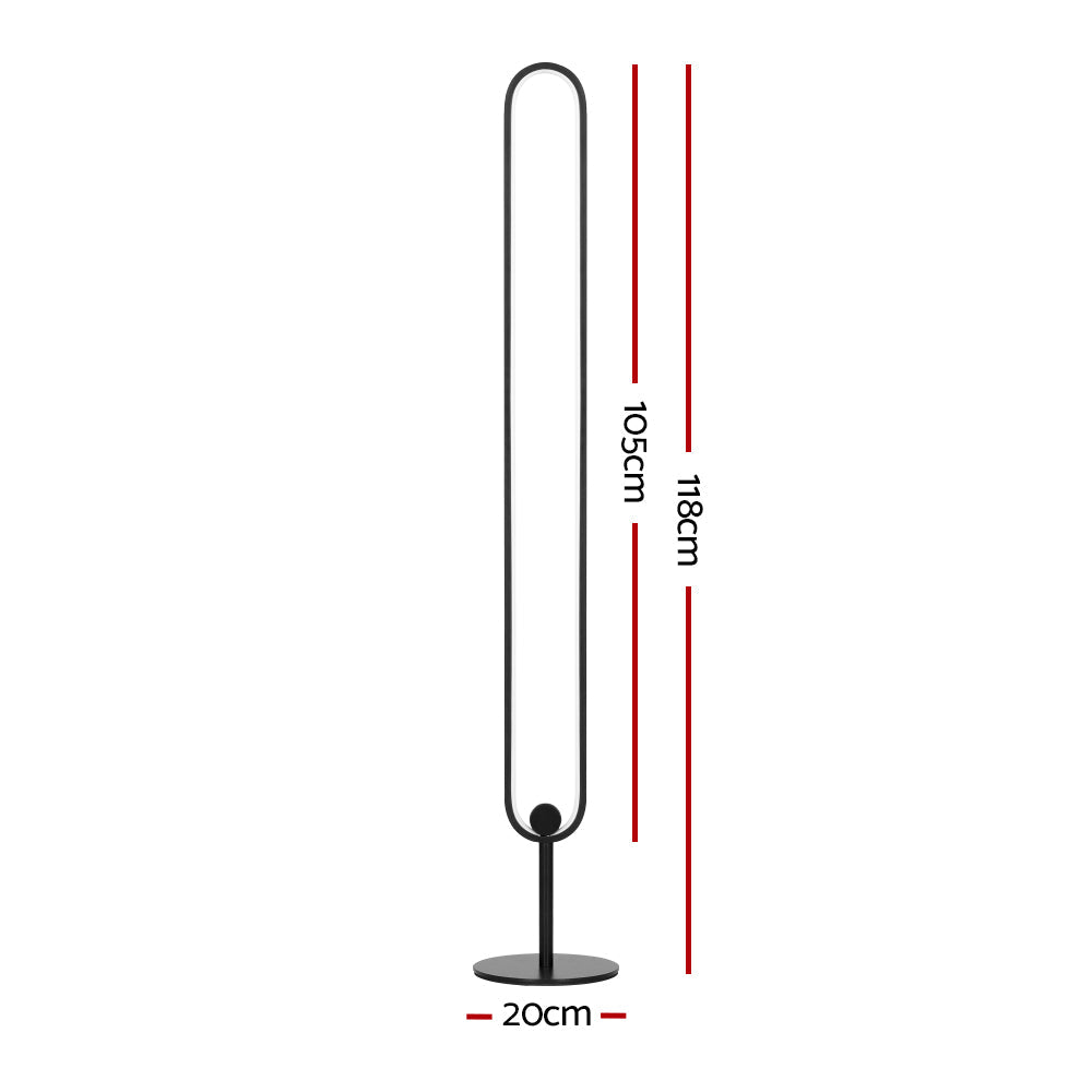 Adjustable LED Floor Lamp for Modern Reading Spaces