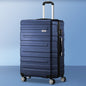 28" Luggage Suitcase Trolley Set Travel TSA Lock Storage Hard Case Navy