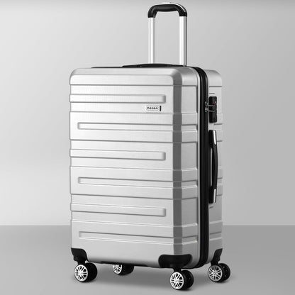 28" Luggage Suitcase Trolley Set Travel TSA Lock Storage Hard Case