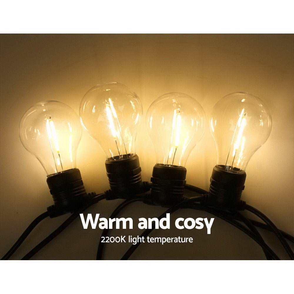 50M Led Festoon String Lights For Christmas Decor