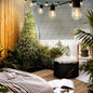 17M Solar Festoon Lights Led Christmas Garden Decor
