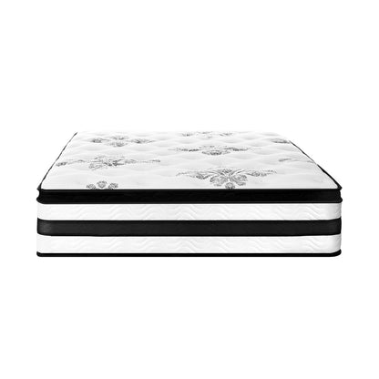 H&L Presents Mattress Cool Gel Bed Medium Firm Mattress Pocket Spring 34cm Thickness