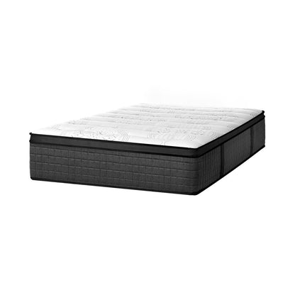 H&L Latex Foam Mattress Bed 9 Zone Pocket Spring 34cm Thickness