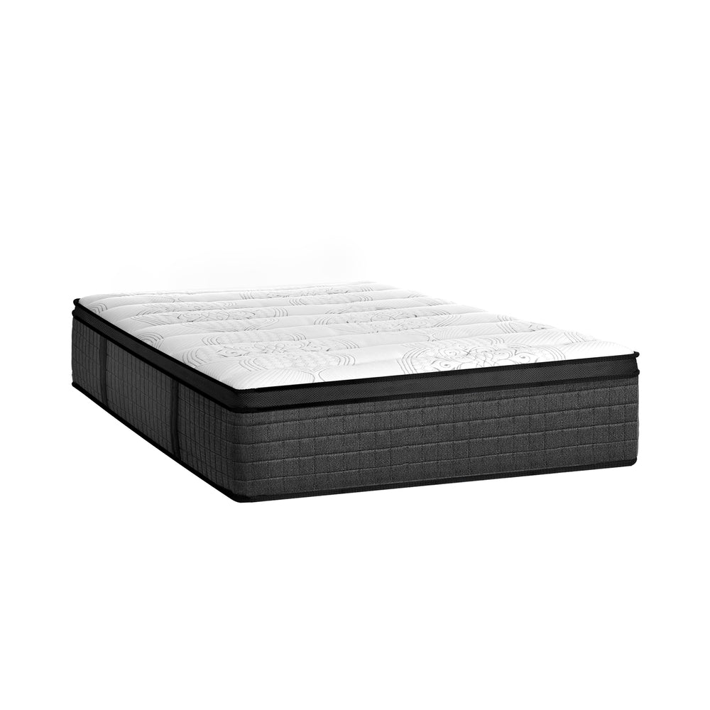 H&L Latex Foam Mattress Bed 9 Zone Pocket Spring 34cm Thickness