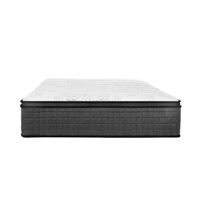 H&L Latex Foam Mattress Bed 9 Zone Pocket Spring 34cm Thickness