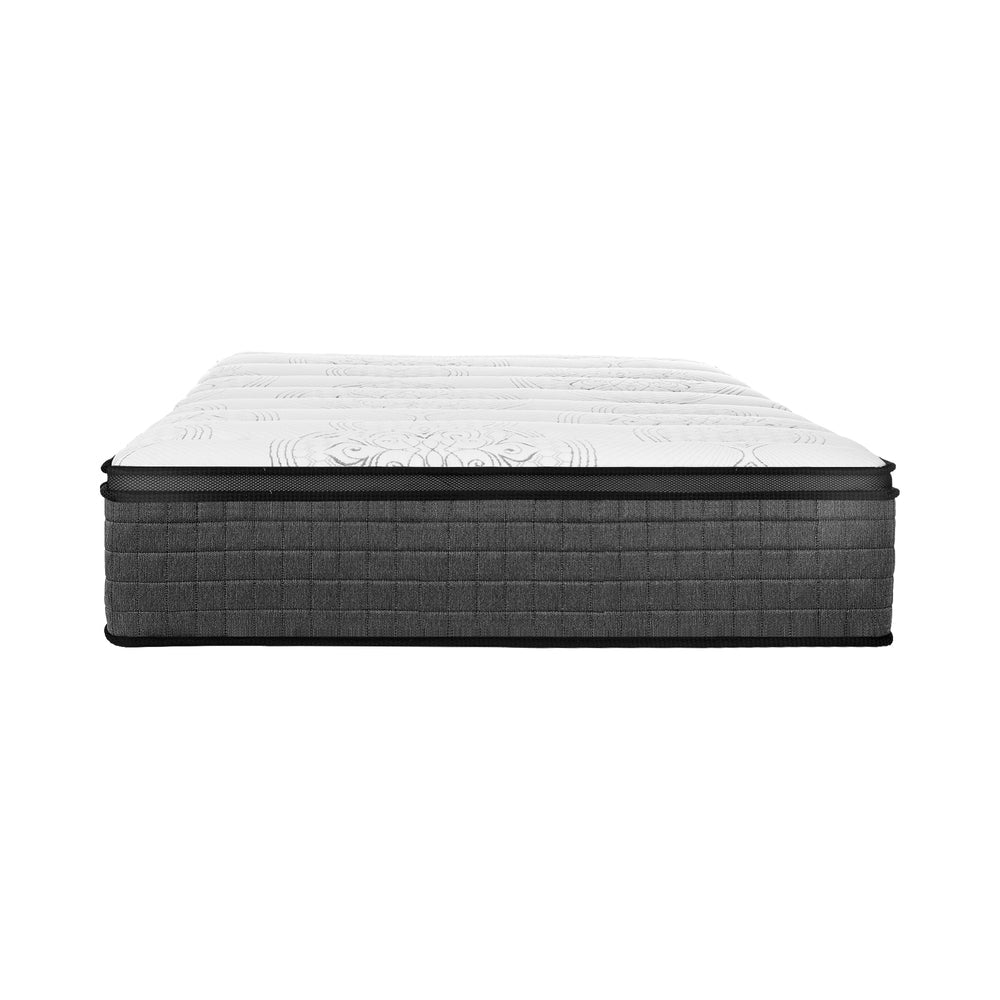 H&L Latex Foam Mattress Bed 9 Zone Pocket Spring 34cm Thickness