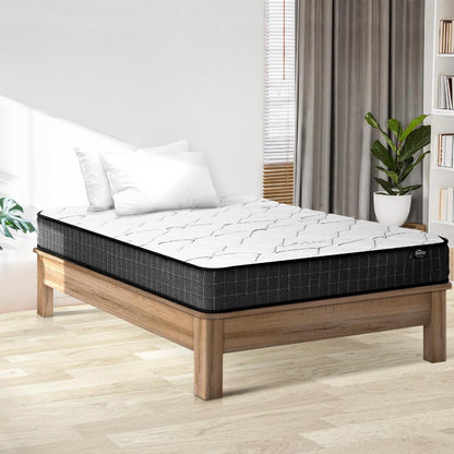 H&L 16cm Single Mattress Bonnell Spring Medium Firm