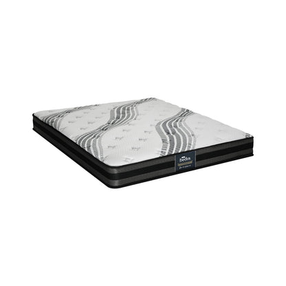H&L Queen Mattress Breathable Luxury Bed Bonnell Spring Foam Medium 18cm
