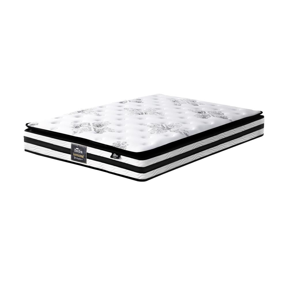 Simple Deals Queen Mattress Breathable Luxury Bed Bonnell Spring Foam Medium Firm 22cm