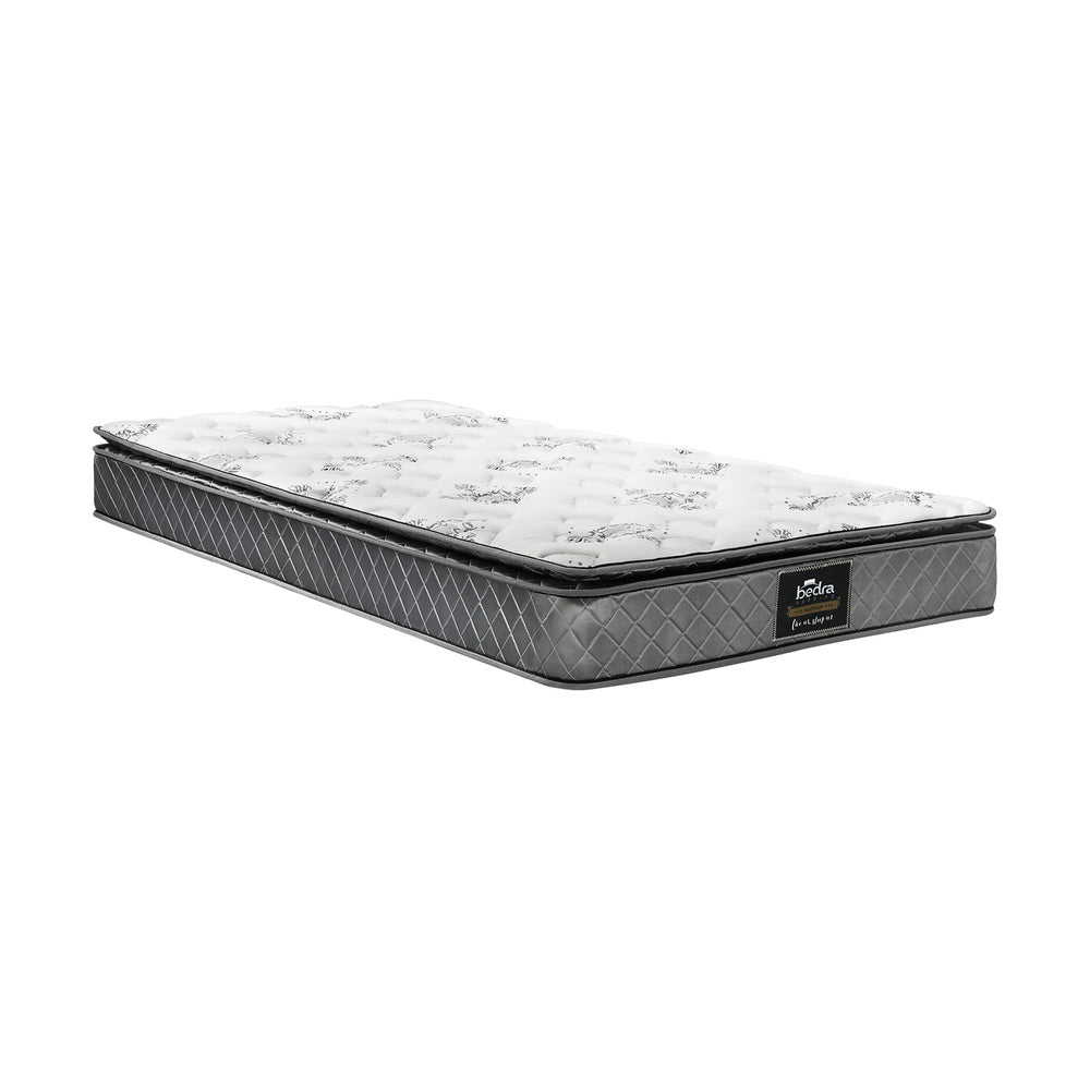 H&L 21cm King Single Mattress 7 layer Breathable Luxury Bed Cool Foam Medium Firm