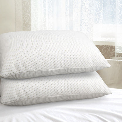 Memory Foam Pillow 19Cm Thick Twin Pack