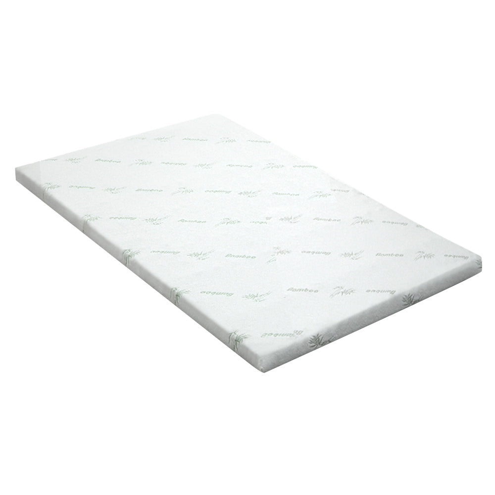 Memory Foam Mattress Topper Cool Gel 5Cm Single