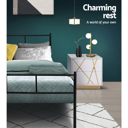 Bed Frame King Single Metal Bed Frame SOL
