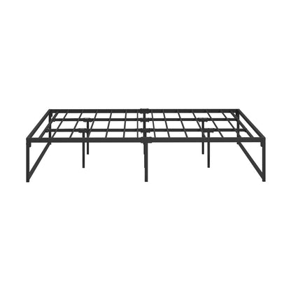 Metal Bed Frame KIng Size Beds Base Platform White