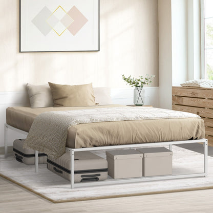 Metal Bed Frame King Size Beds Base Platform Black