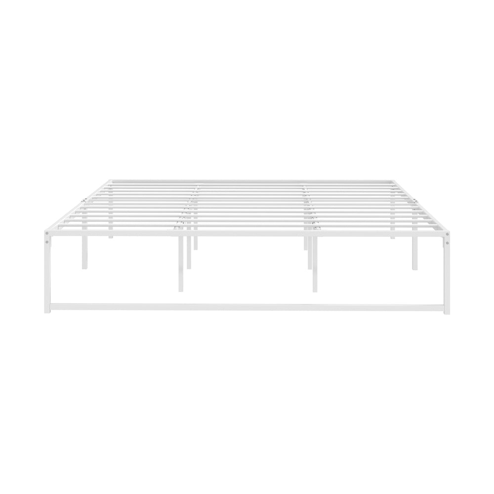Metal Bed Frame King Size Beds Base Platform Black