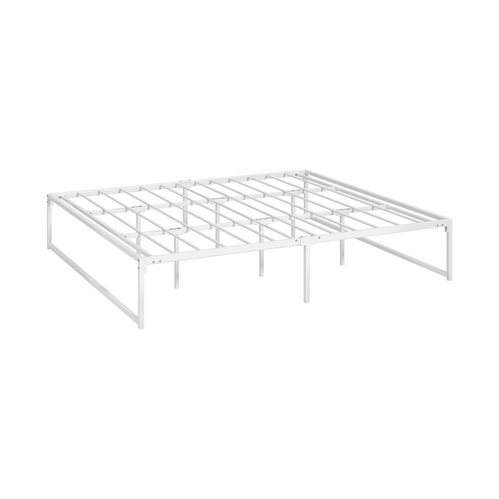 Metal Bed Frame King Size Beds Base Platform Black