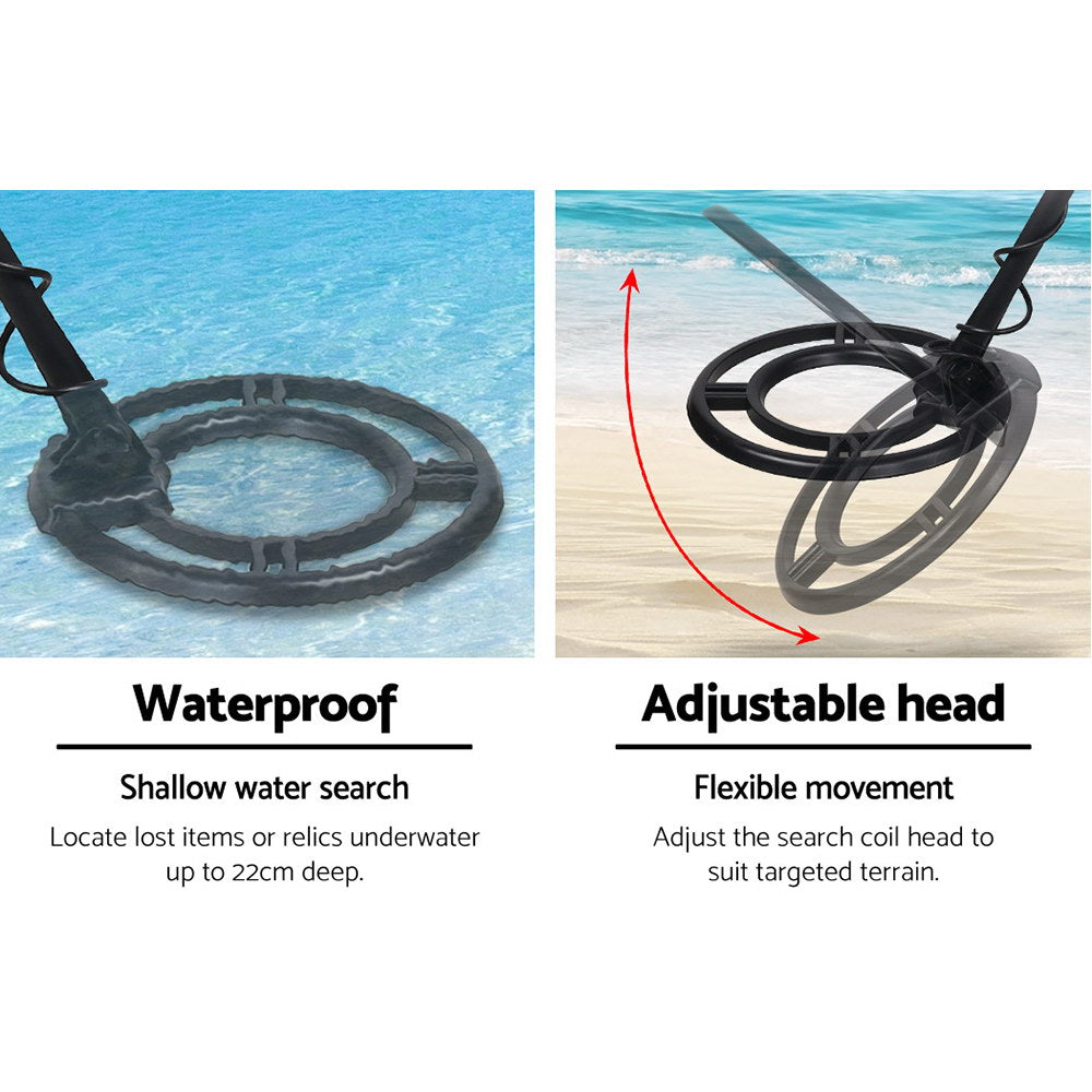 220Mm Deep Waterproof Pinpointer Metal Detector With Shovel