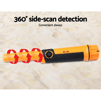 40Mm Handheld Waterproof Automatic Pinpointer Metal Detector Orange
