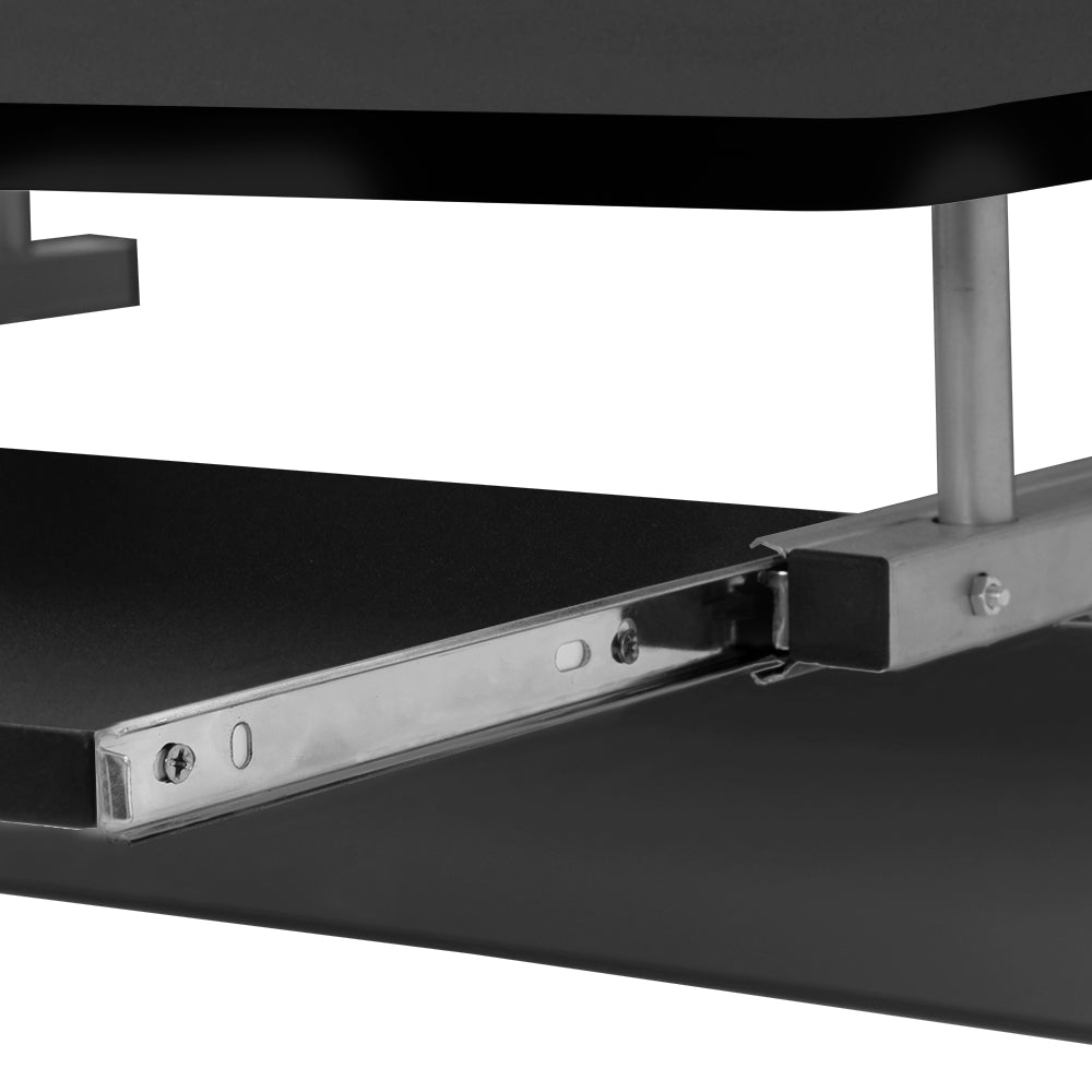 Computer Desk Keyboard Tray Shelf Black 60Cm