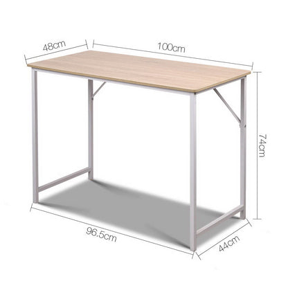 Computer Desk Oak 100Cm