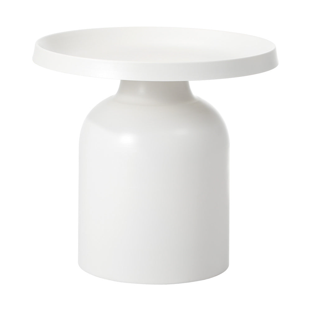 Coffee Table Round End Table Side Table White