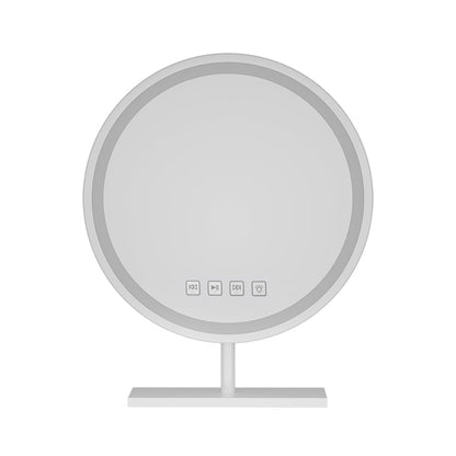Round Hollywood Vanity LED Makeup Mirror - 40x40CM
