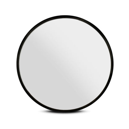 Wall Mirror Makeup 60Cm Home Decor Framed Mirrors Bathroom Round Black