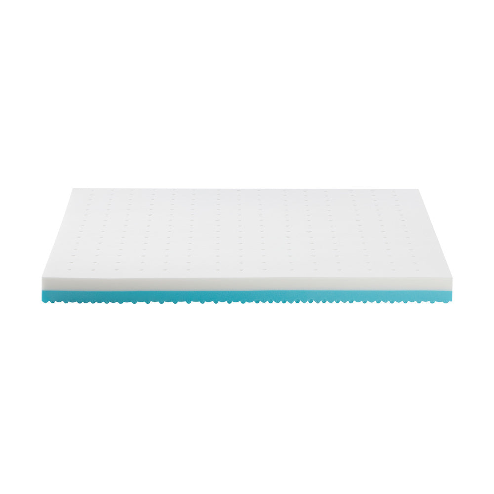Memory Foam Mattress Topper Reversible Cool Gel 10cm