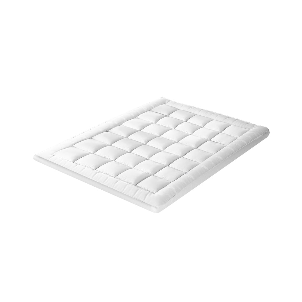 H&L Mattress Topper Microfibre Pillowtop Protector Underlay Pad King