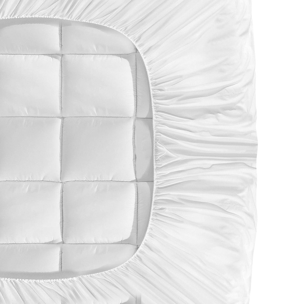 H&L Mattress Topper Microfibre Pillowtop Protector Underlay Pad King