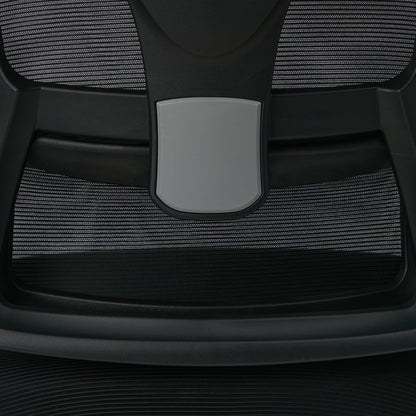 Mesh Office Chair D-Shape Back Support Black