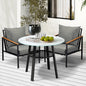 Outdoor Dining Setting Table Sofa Chairs 3PCS/5PCS