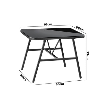 Outdoor Dining Side Table Furniture Lounge Patio Garden Indoor Desk