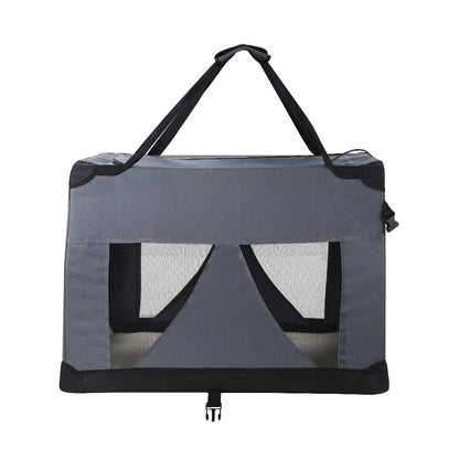 Pet Carrier Soft Crate Dog Cat Travel 60X42Cm Foldable Car M