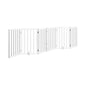 Wooden Pet Gate Dog Fence 6 Panels 80cm Grey