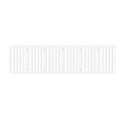 Wooden Pet Gate Dog Fence 6 Panels 80cm Grey