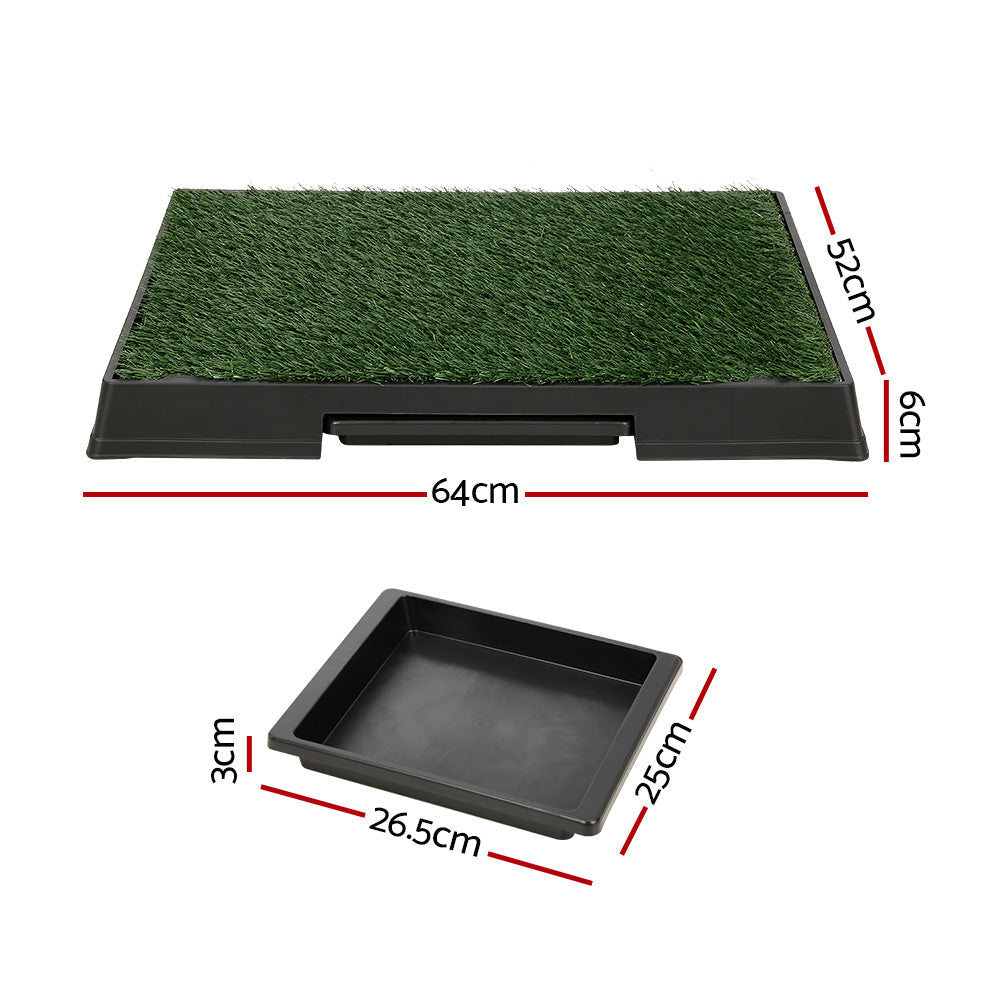 Training Pad Portable Dog Potty with Grass Mat