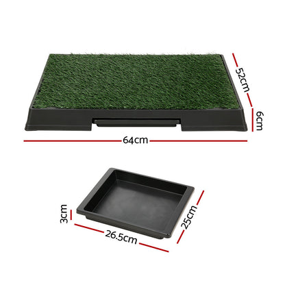 Training Pad Portable Dog Potty with Grass Mat