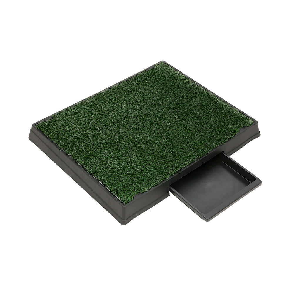 Training Pad Portable Dog Potty with Grass Mat