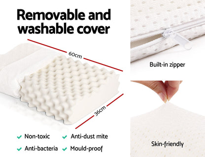 Natural Latex Pillow Twin Pack