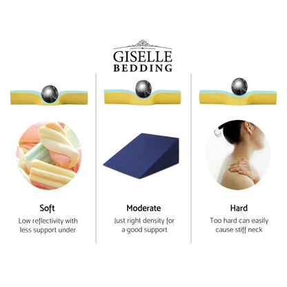 Wedge Pillow Blue Twin Pack