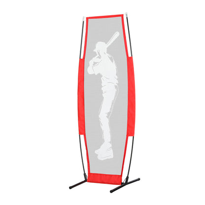 Baseball Net Pitching Kit With Stand Rebound Net Training Aid