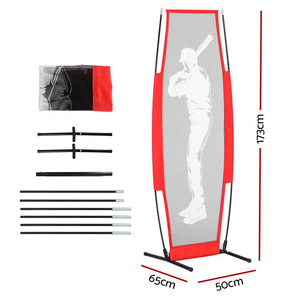 Baseball Net Pitching Kit With Stand Rebound Net Training Aid